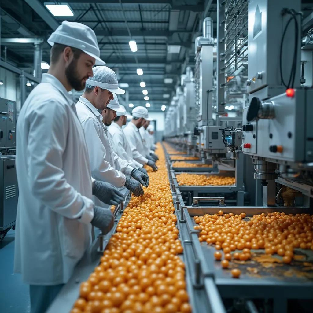 Planta procesadora de alimentos
